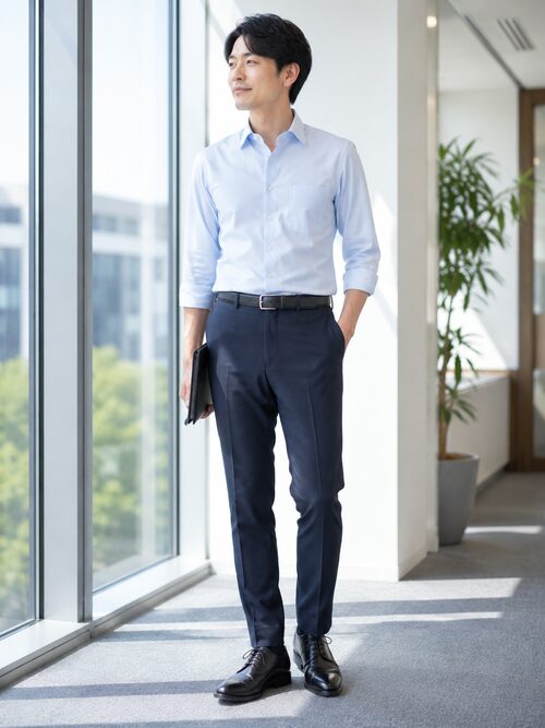 男性のクールビズのイメージ画像