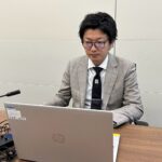 総合メディカルセミナー中の代表谷本の画像