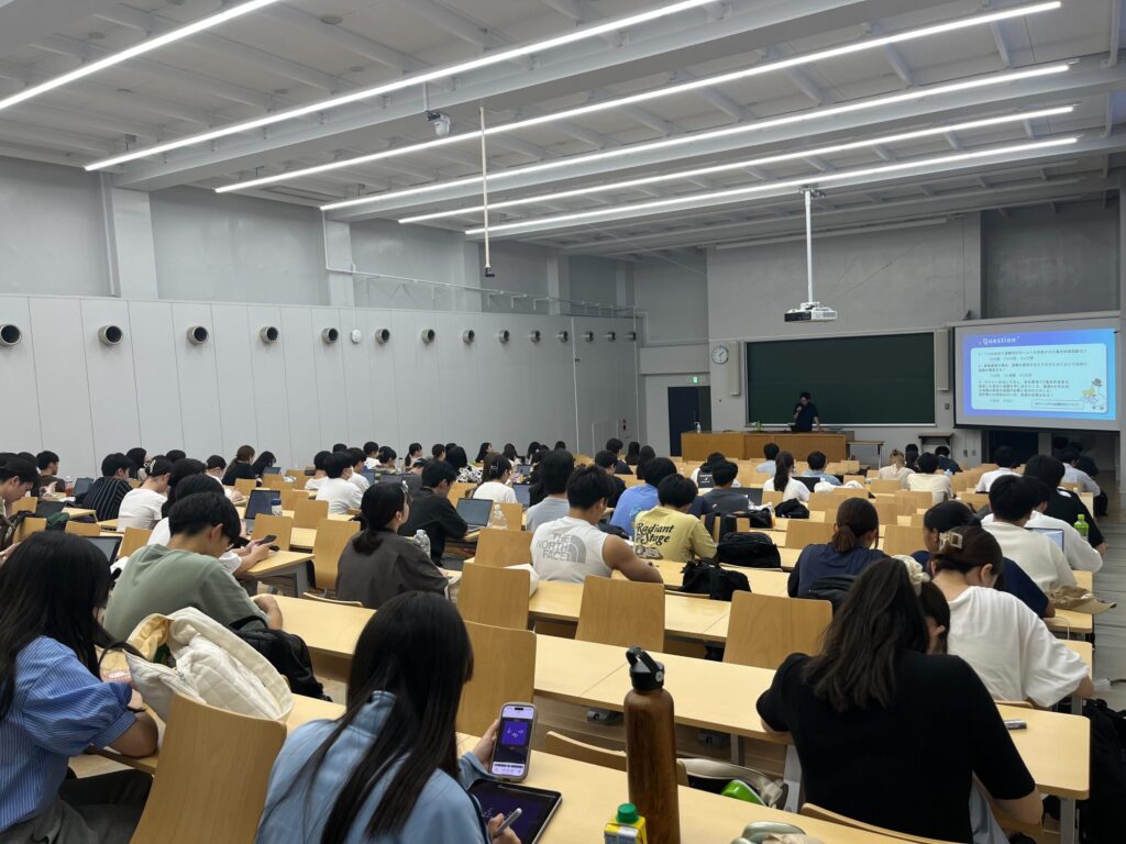 中央大学での講義の様子